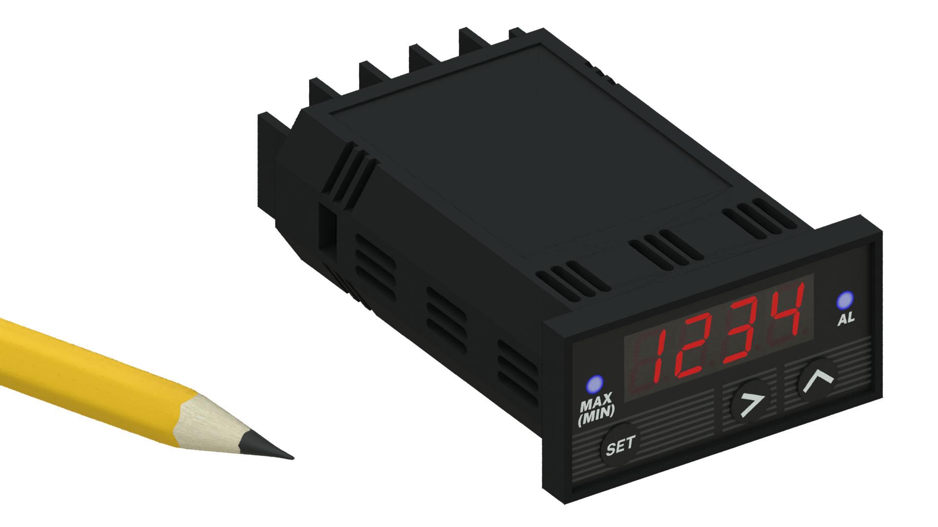 PMD1XT Single Channel Mini Digital Panel Meter - Universal Input